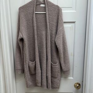 Alter’d State comfy long tan sweater